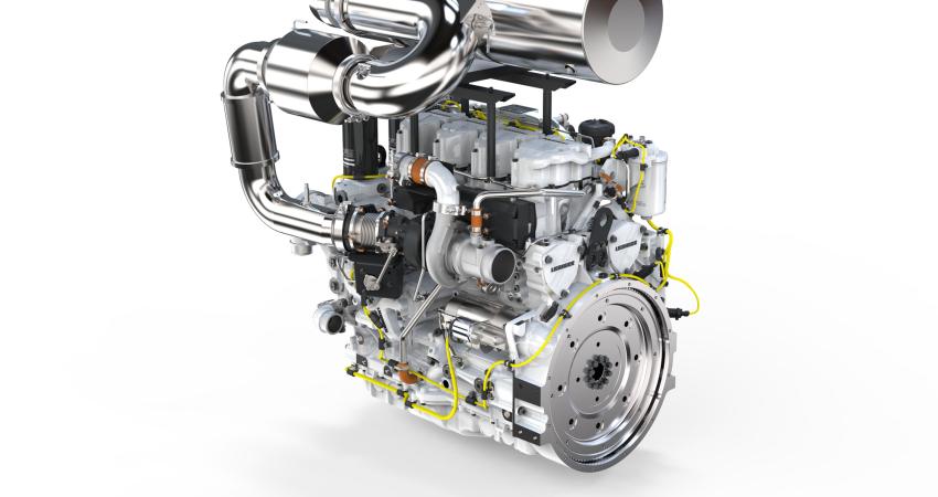 Liebherr’s low emission engine