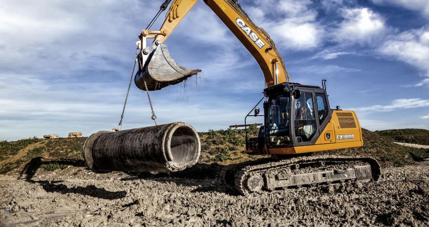 CASE’s crawler excavator