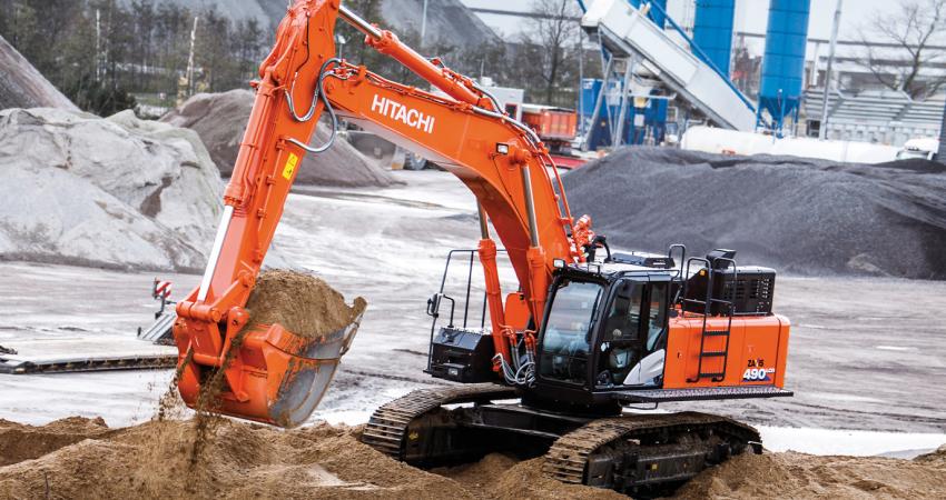 Hitachi ZX490LCH-6 excavator