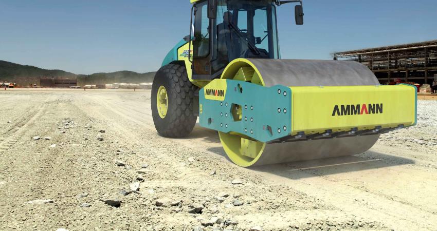 Ammann soil compactor