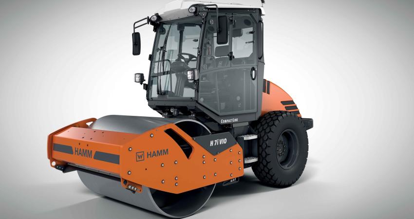 HAMM compact soil compactor 