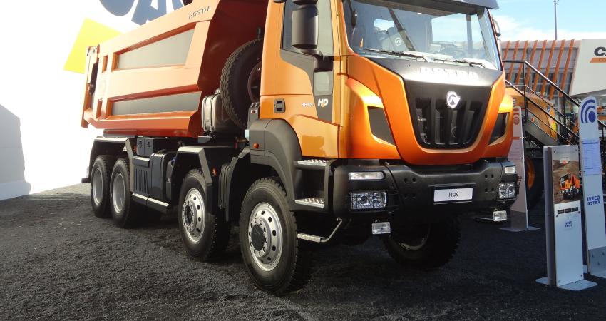 Iveco's Astra HD9 E6 truck 