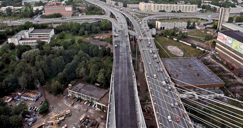 bridge in St Petersburg 