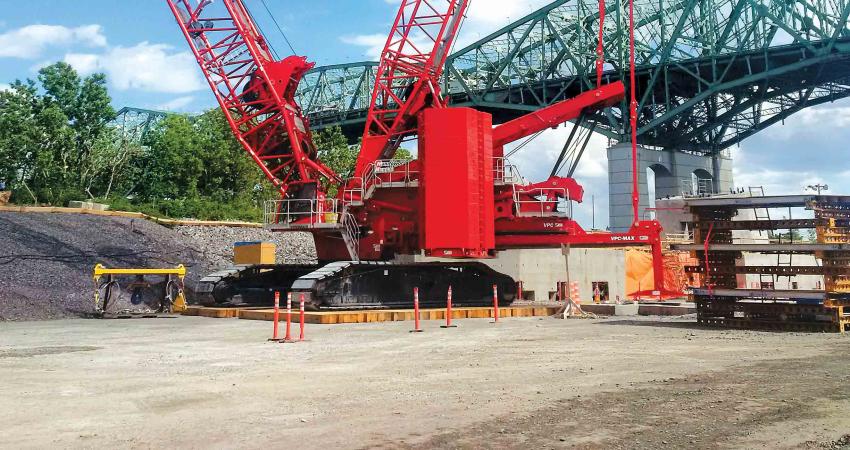 Manitowoc MLC650 cranes 