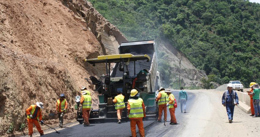 Boliva road construction