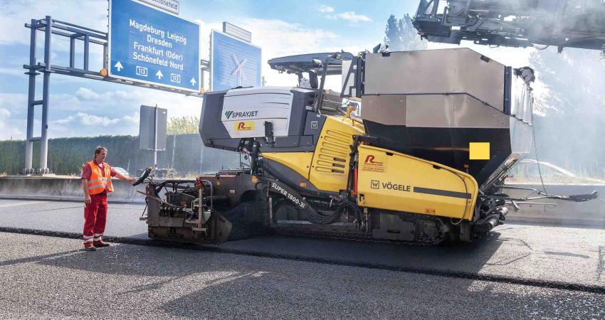 Vögele’s InLine Pave equipment 