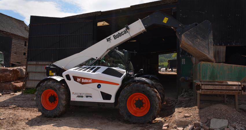 Bobcat-telehandler - TL38.70HFAGRI_BlackMountainQuarries