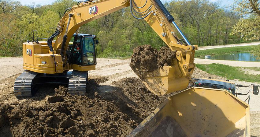 Caterpillar’s new short tailswing excavator offers improved performance 