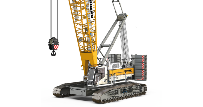 Liebherr is now offering crawler cranes with full electric operation 