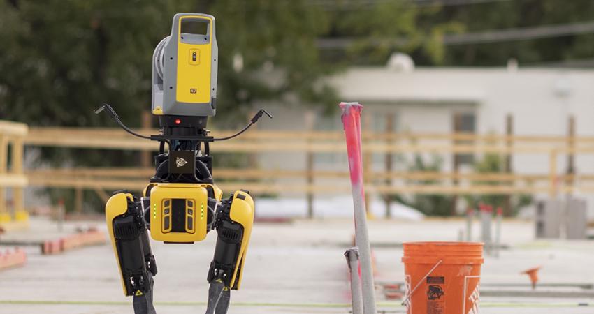 Autonomous surveying and scanning is possible using the new package from Trimble