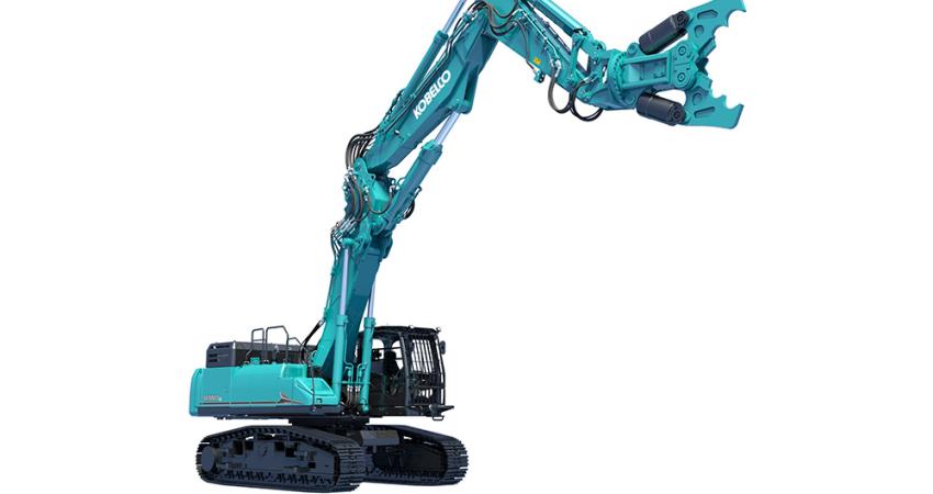 Versatility and performance are claimed for Kobelco’s new high reach excavator