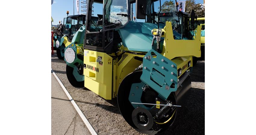 Productive asphalt compaction from Ammann