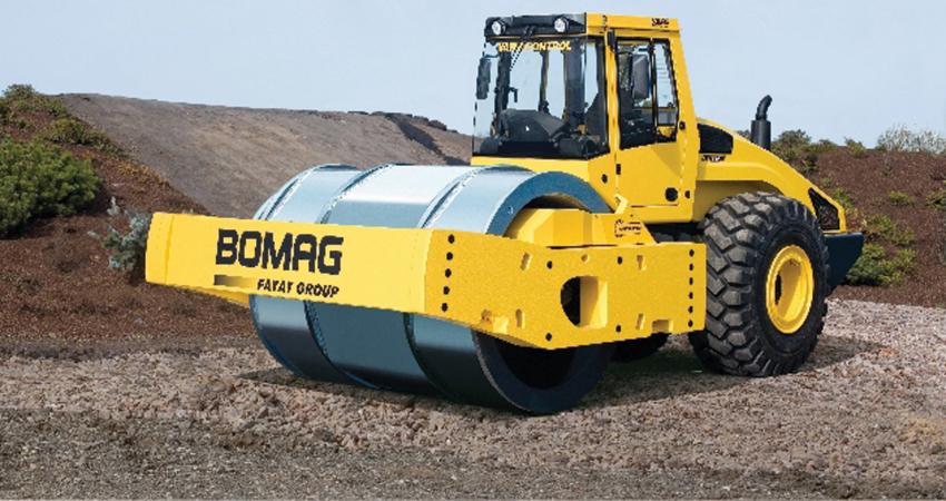 BOMAG's new BW332 single drum roller