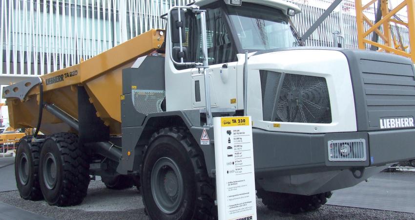 Liebherr machine 