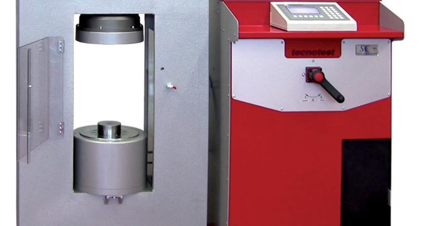 Tecnotest compression testing machine