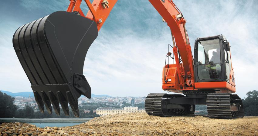 Doosan DX235LCR crawler excavator