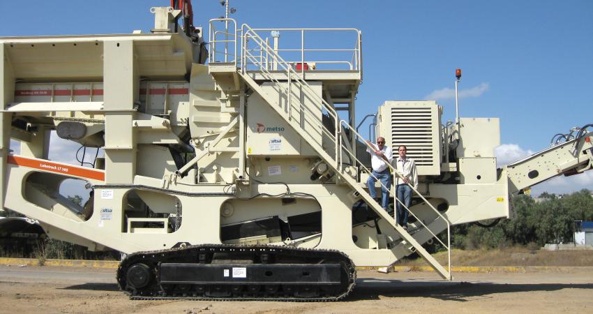 Pinfra LT140 crusher