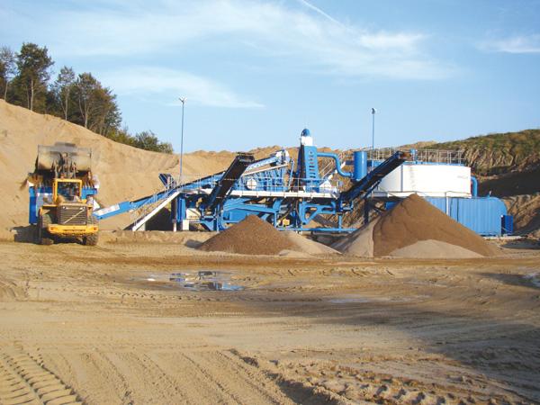 waste recycling plant