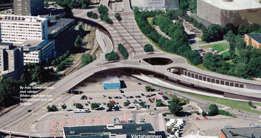 Norra Lanken highway system Stockholm