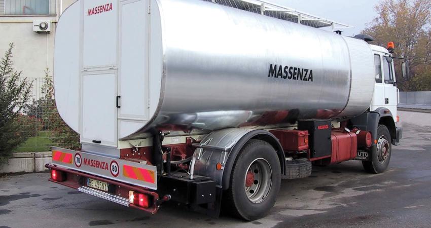 Massenza's spraying tank