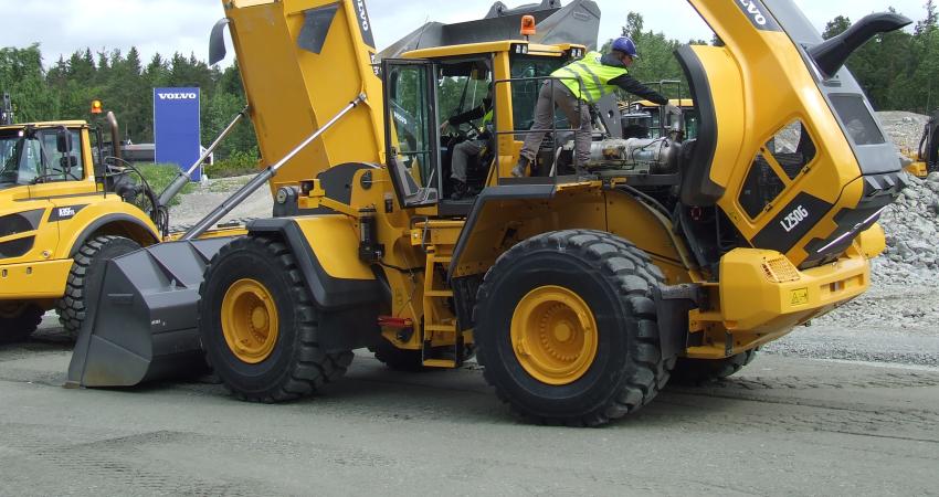 Volvo wheeled loader