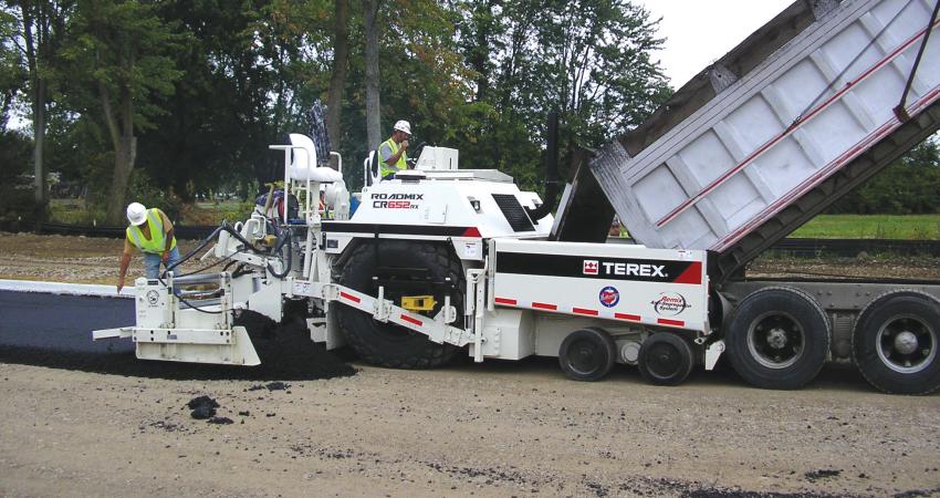 Terex CR652RX model