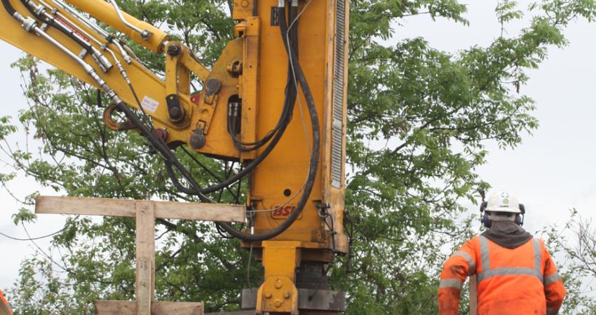 BSP new DX hydraulic piling hammer 