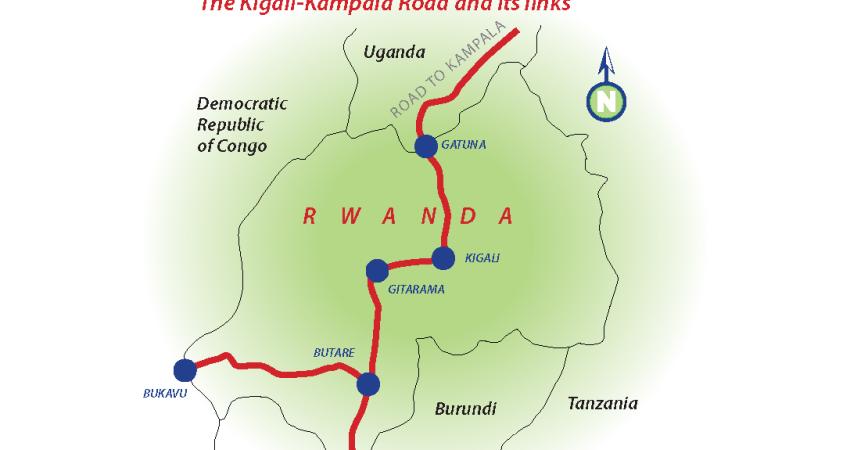 Rwanda Map