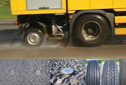 interaction between vehicle tyres and road surfaces 