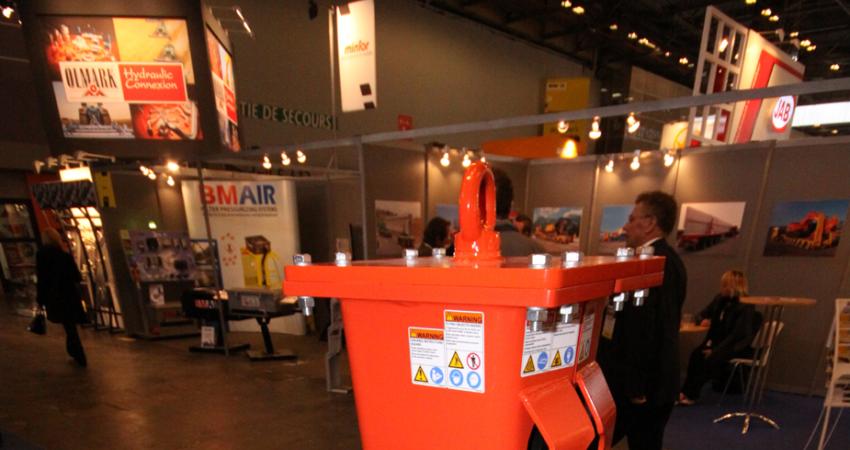 Ramtec Robi BH30C, live at INTERMAT 2012