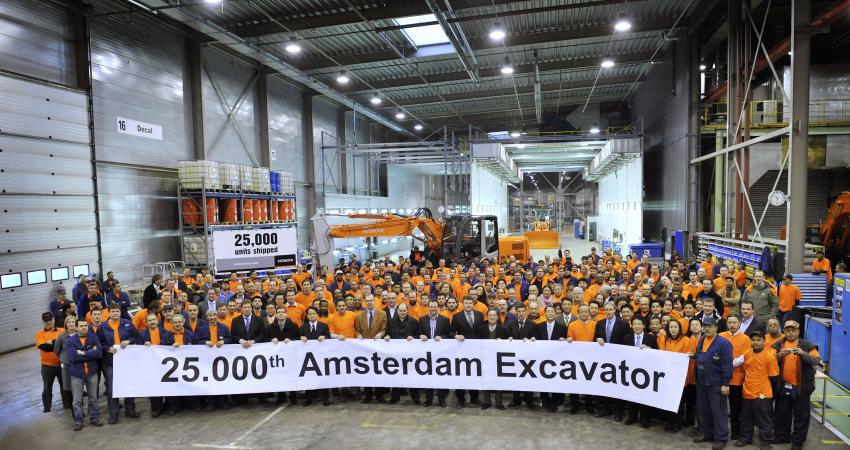 25000th Amsterdam Excavator