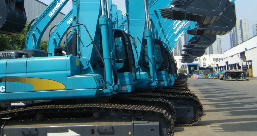 Sunward’s successful crawler excavators