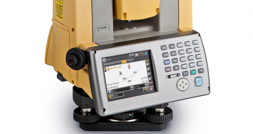 Topcon Europe Positioning PS-AS robotic total station