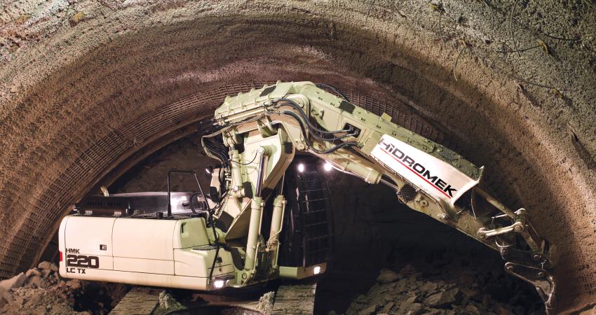 Hidromek’s durable underground excavator