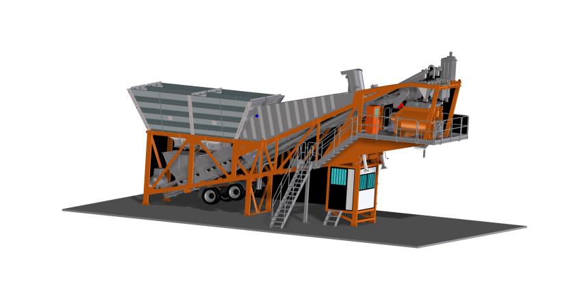 mobile concrete batching plant from CIFA