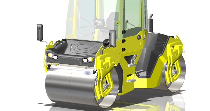 mid-range asphalt compactors from BOMAG 