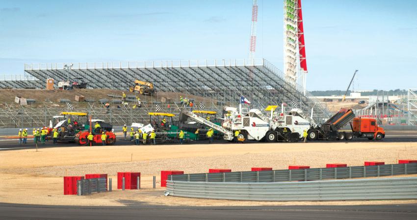 COTA track build machines 