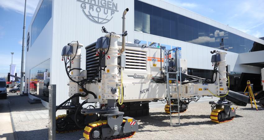 bauma 2013 Daily Wirtgen SP80 series Slipform paver 