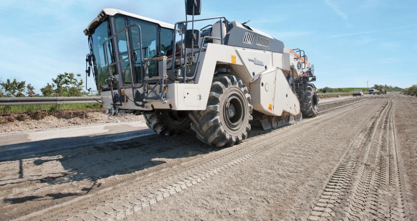 Wirtgen’s WR240i stabiliser 