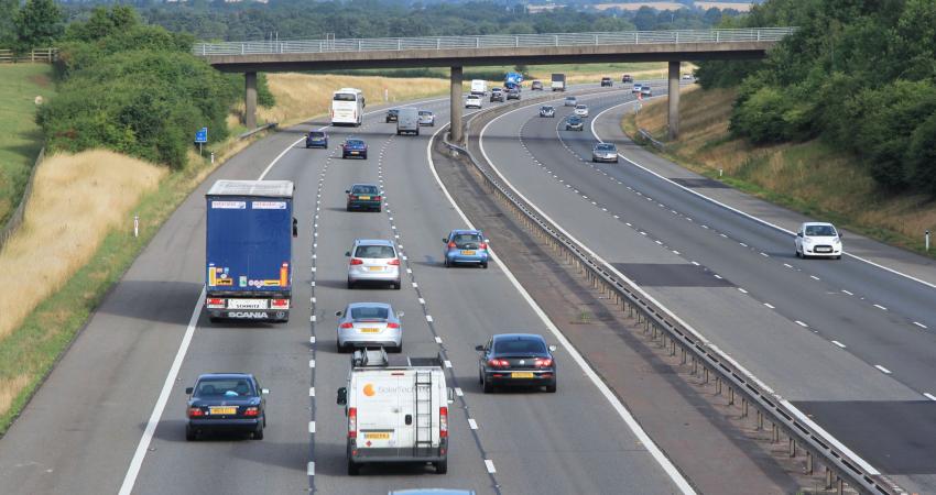 M40 in central England