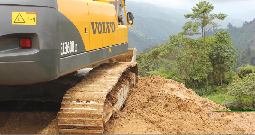 Volvo CE in Colombia