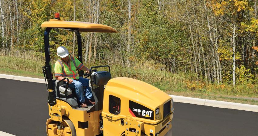 Caterpillar’s new range of utility compactor