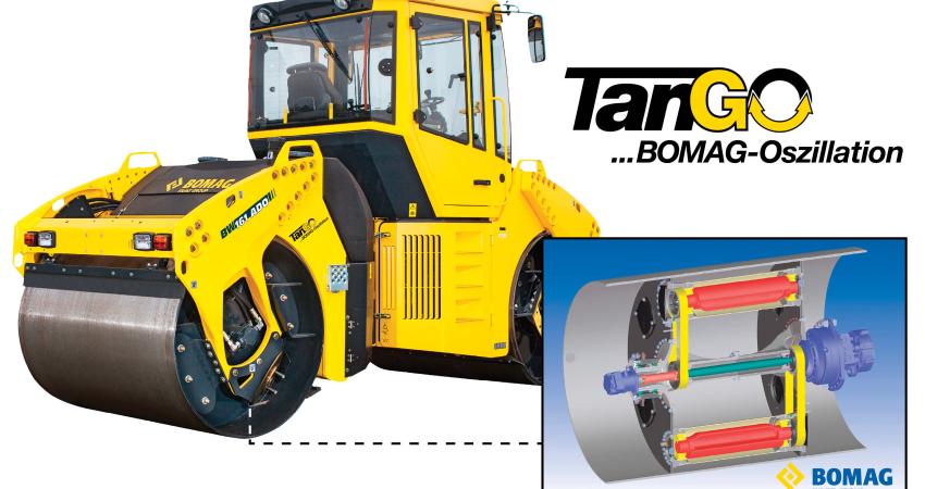 BOMAG’s novel tangential oscillation system 