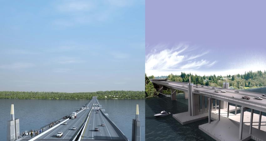 new SR 520 floating bridge