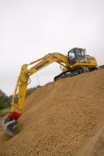 Komatsu’s PC210LCi-10 OEM machine control crawler excavator