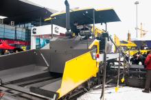 road construction machine at bauma China 