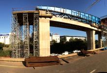 viaduct outside Durban, in South Africa 