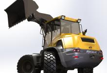 Mecalac AS 1600 swing loader 