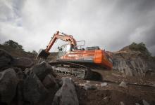 Doosan DX-420 crawler excavator