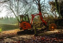 Hitachi Zaxis-5 mini excavator